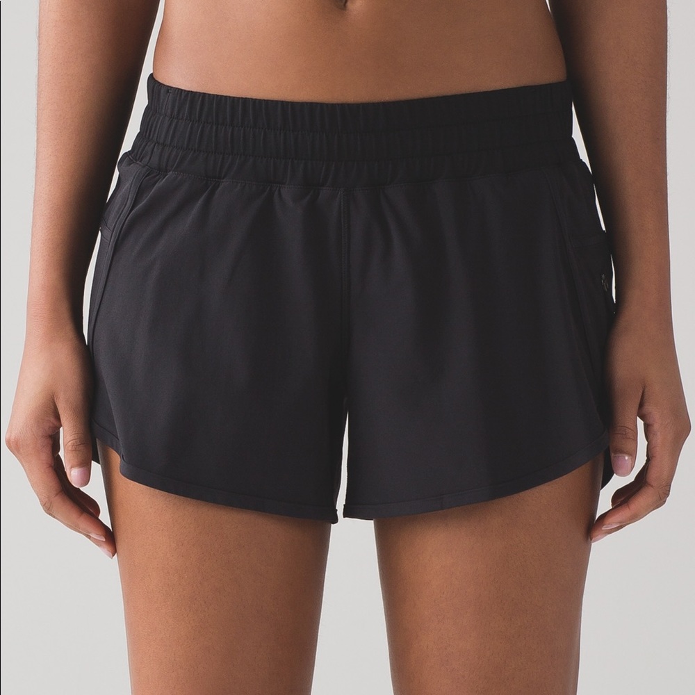 Black lululemon shorts